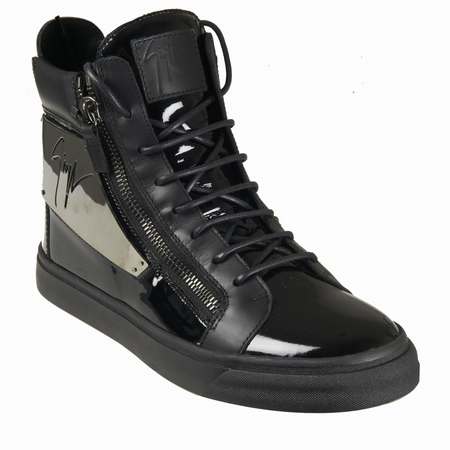 basket zanotti femme noir